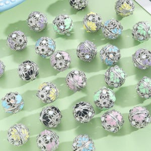 Bling Round bead For Pen,Rhinestone  Beads, DIY Beadable Pens,Fancy Round Beads,lloy Beads, Jewelry Craft Making