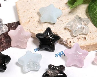 50 pcs  gradient Star  beads ,Fancy acrylic heart Beads, Star Bead Mix, DIY Beadable Pens,Keychain Beads, Jewelry Craft Making