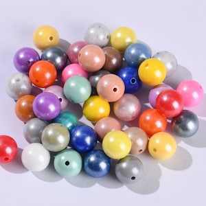 15 mm Opal Silicone Beads 5-1,000 (aka Metallic Quartz Pink