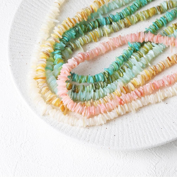 Irregular Shell Bead ,natural Shell Irregular ,hole Beads  display picture 3