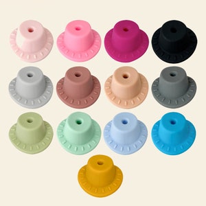 Cowboy Hat Silicone Beads, Bulk Beads, Cowboy Hat Focal Beads, DIY Jewelry Keychain Making,Silicone Beads DIY,Wholesale Silicone Beads