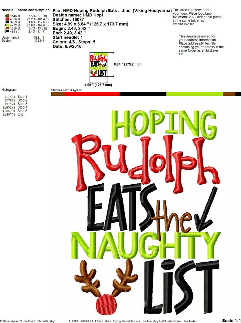 Hoping Rudolph Eats the Naughty List 4x4 5x7 6x10 7x11 8x8 - Etsy