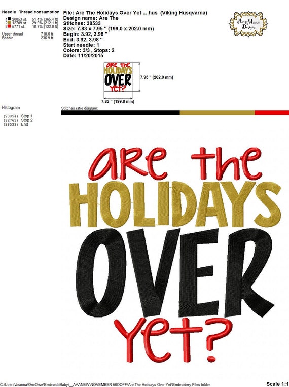 Are The Holidays Over Yet 4x4 5x7 6x10 7x11 8x8 Christmas Etsy