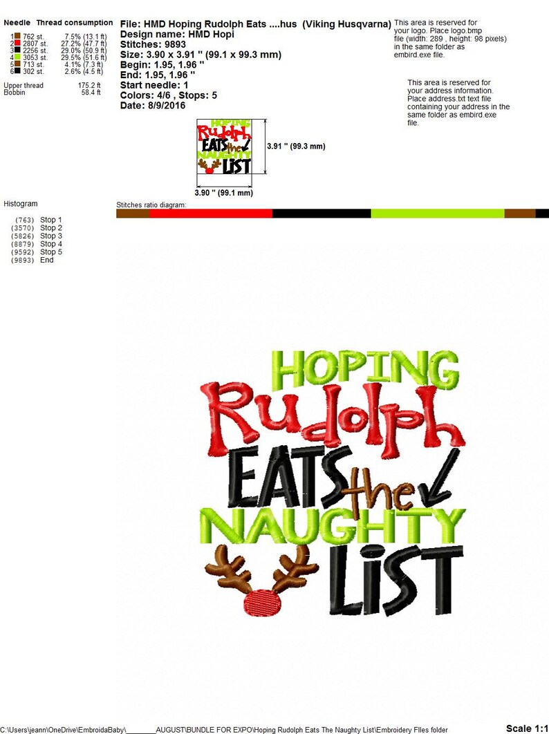 Hoping Rudolph Eats the Naughty List 4x4 5x7 6x10 7x11 8x8 - Etsy