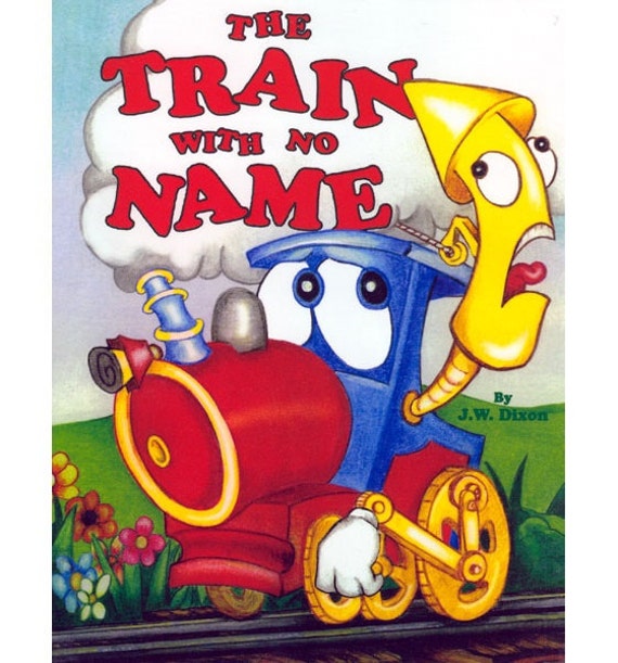 personalized books for kids the train with no name etsy