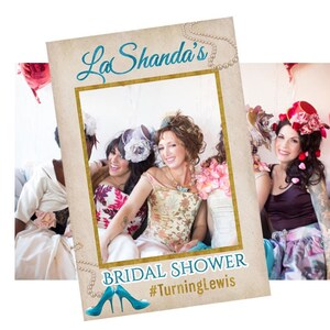 pumps and pearls bridal shower photo prop, bridal shower photo booth props, bridal shower photo booth frame, bridal shower props