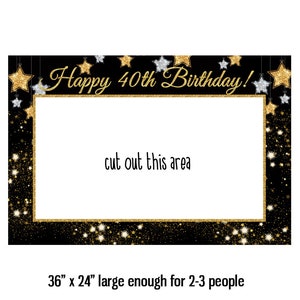 birthday photo props, birthday photo booth frame, party booth, photo booth party props, birthday props, selfie frame, birthday party props