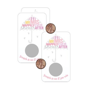Bridal Shower Games, Bridal Shower Game, Bridal Shower Scratch Off Game, Shower Scratch Off, Scratch Off Game, Scratch Off Card