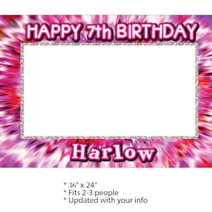 photo booth props birthday, birthday photo booth frame, photo booth party props, birthday props, selfie frame, birthday party props