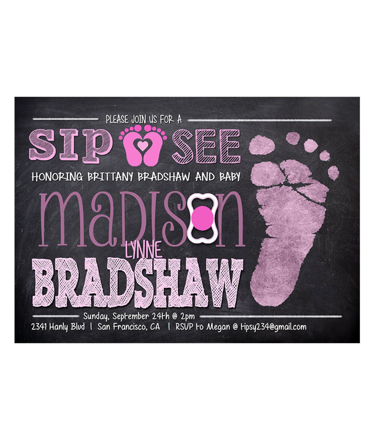Baby Boy Sip and See Invitation Sip and See Invitation Baby Etsy