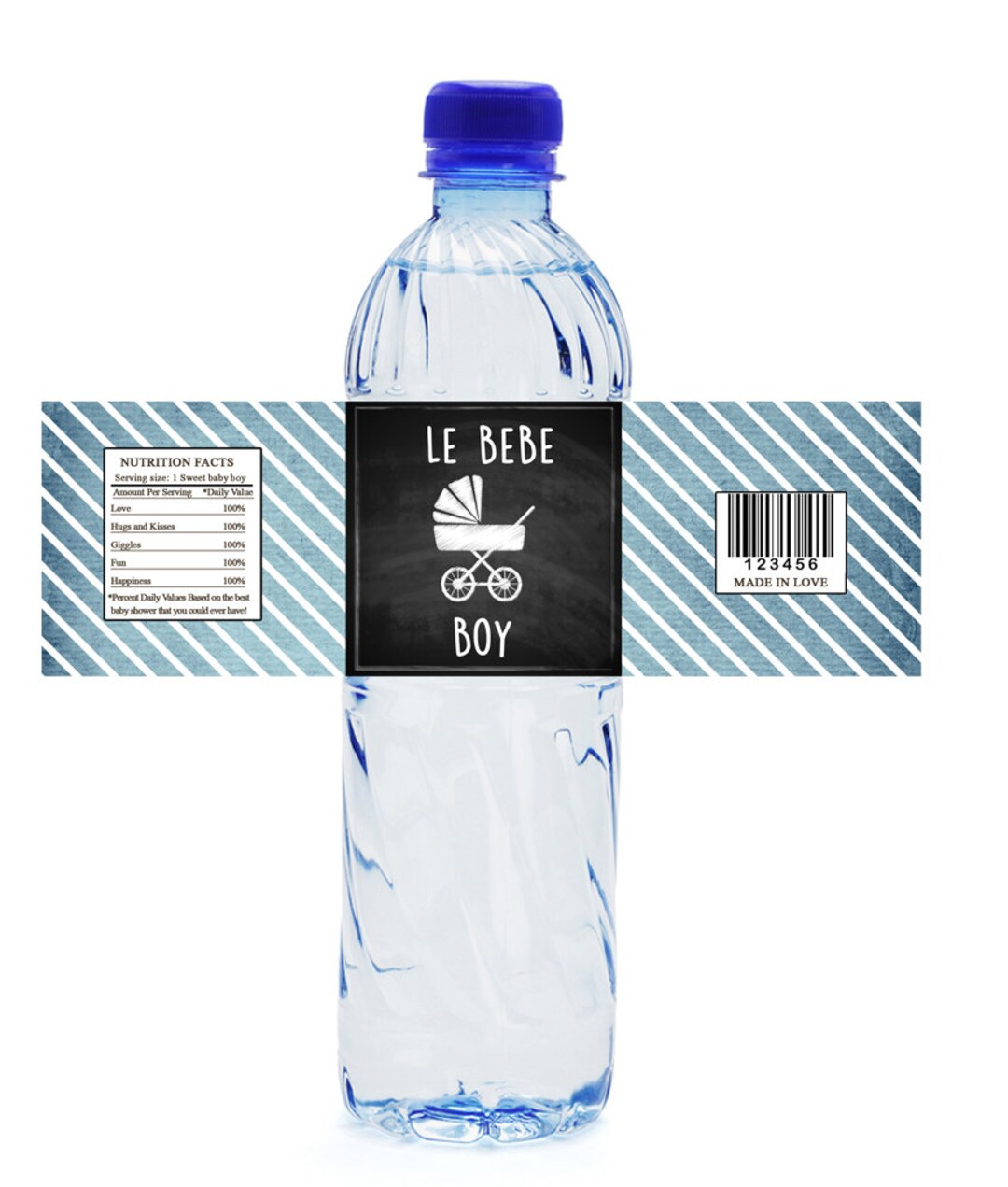 Baby douche water fles labels baby douche spullen baby Etsy Nederland