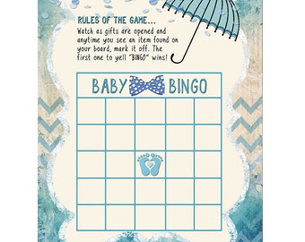 Baby Shower bingo, baby shower games, Printable Baby Shower Game, Instant Download, Shower Game