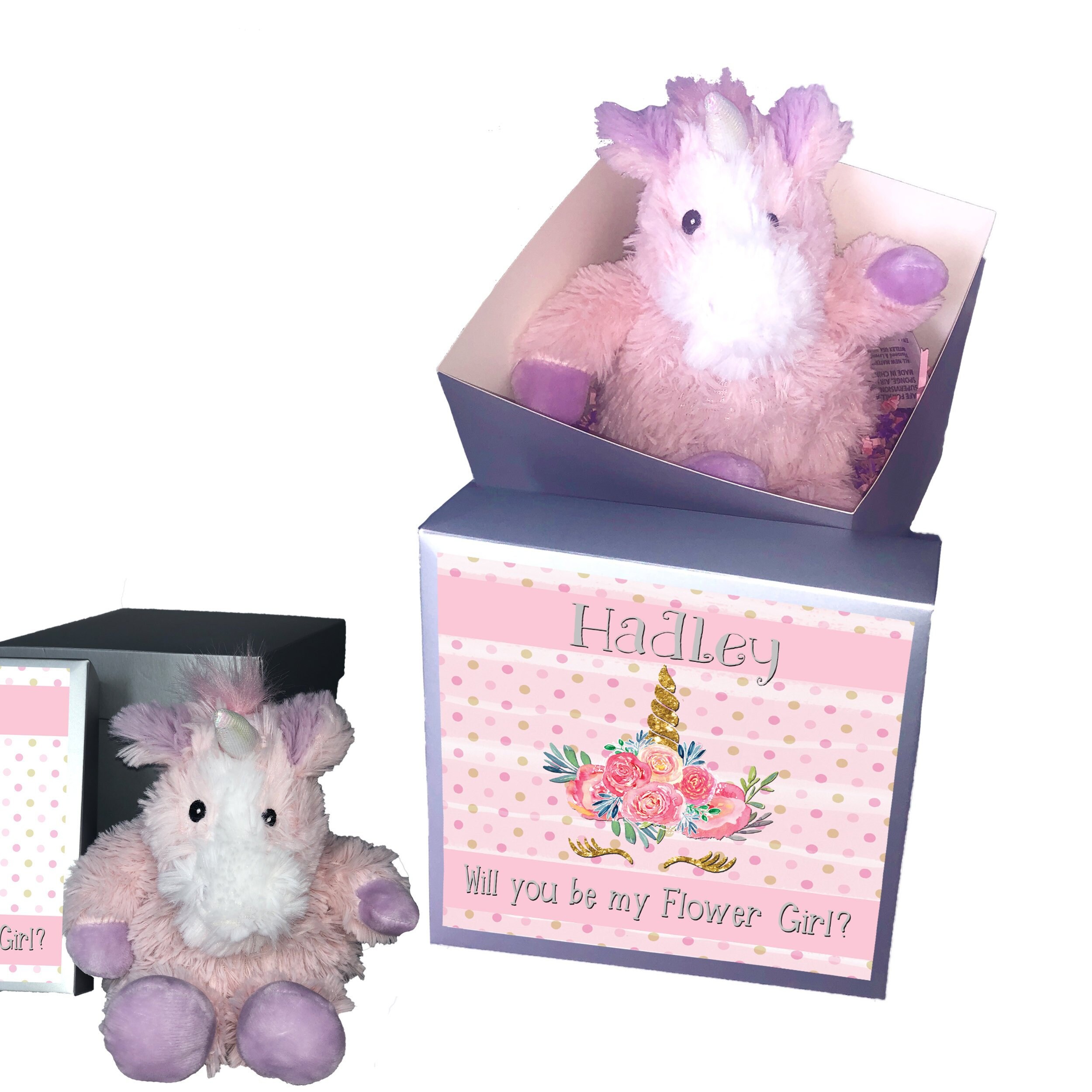 Flower Girl Proposal Unicorn Flower Girl Gifts for Toddlers Etsy