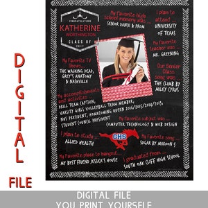 Graduation Party Decorations, graduation decorations, graduation chalkboard, graduation supplies, decorations for graduation