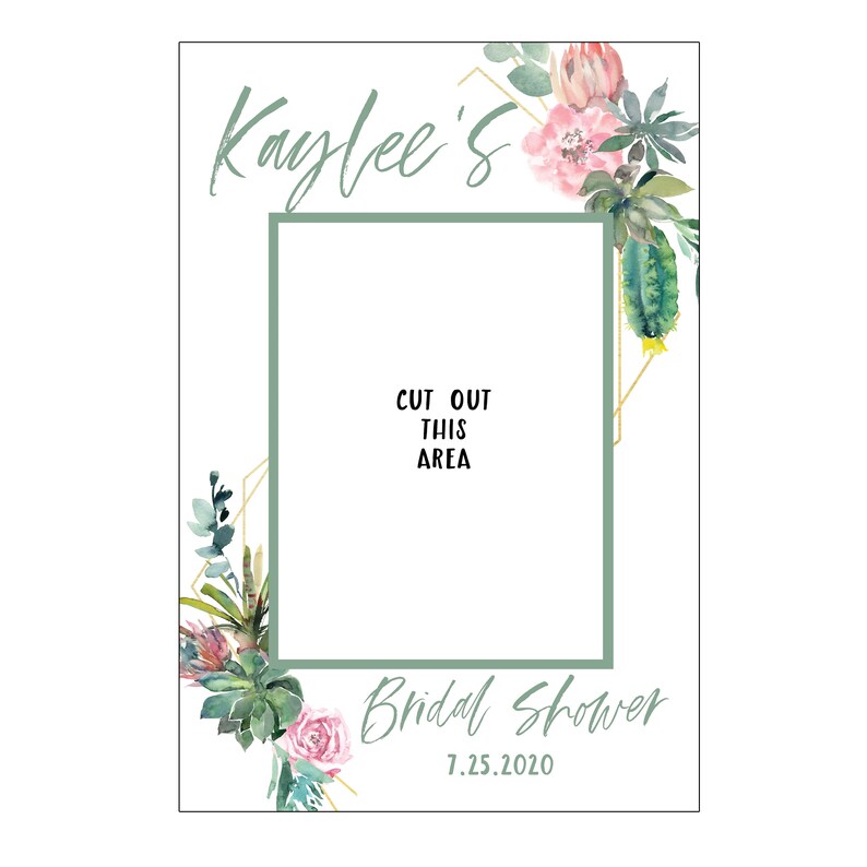 Photo Booth Frame Selfie Frame Photo Booth Props Photobooth Etsy