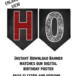 40th Birthday Banner, 40th Birthday Party Decorations, 40th Birthday ...