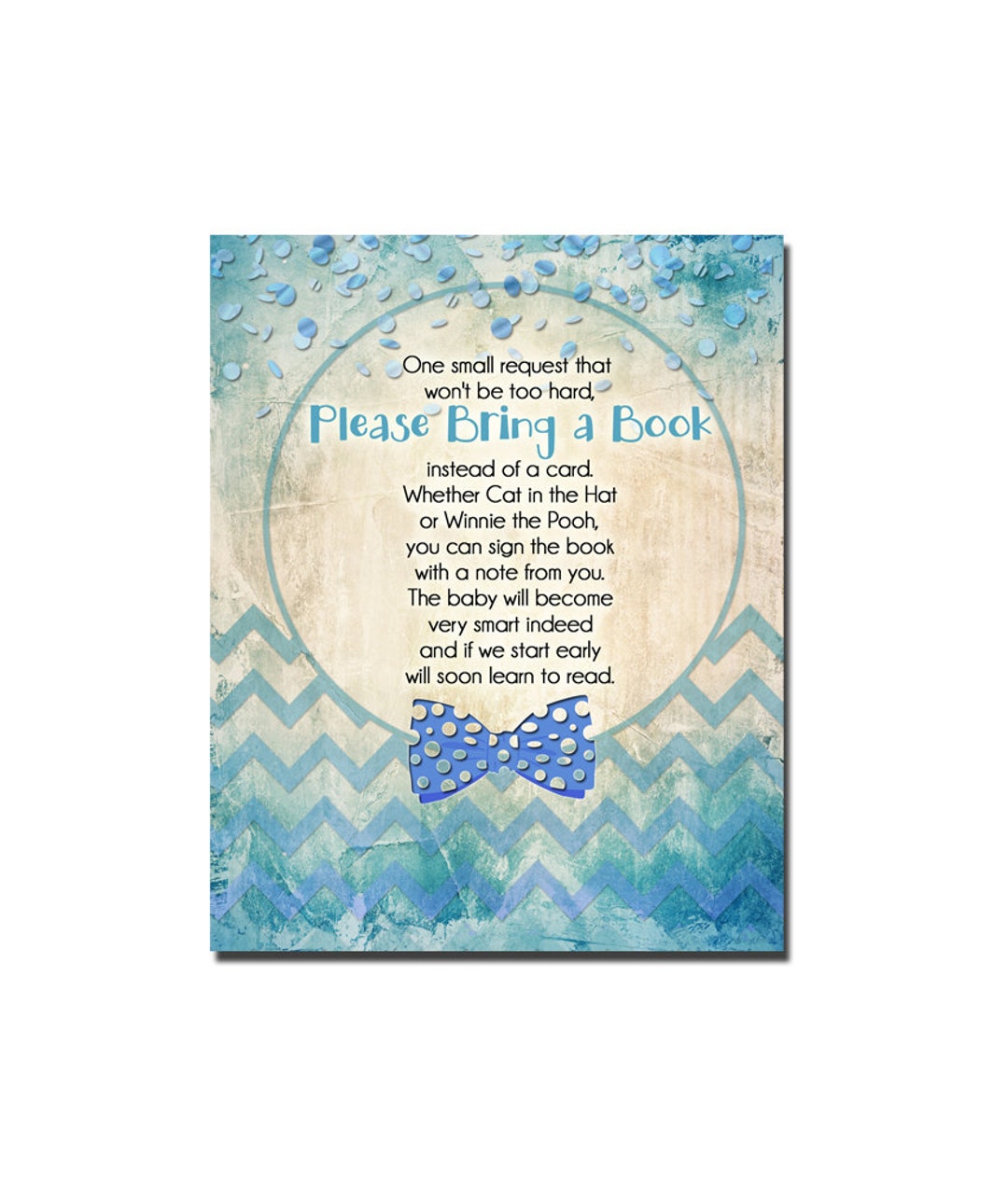 Book Request Baby Shower, Book Request Card, Instant Download, Baby ...