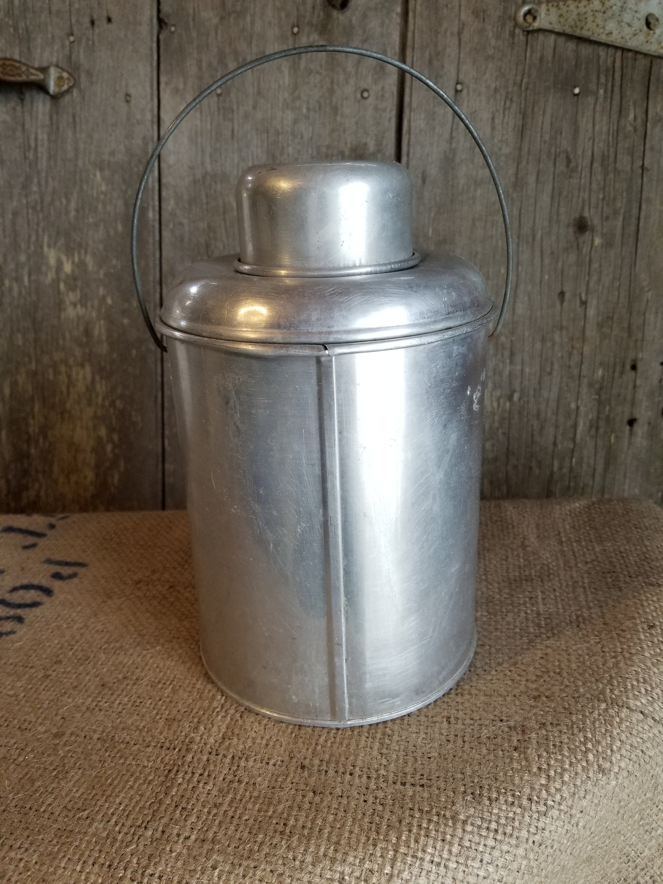 Faris Aluminum Picnic Jug Vintage Aluminum Water Jug Etsy Australia