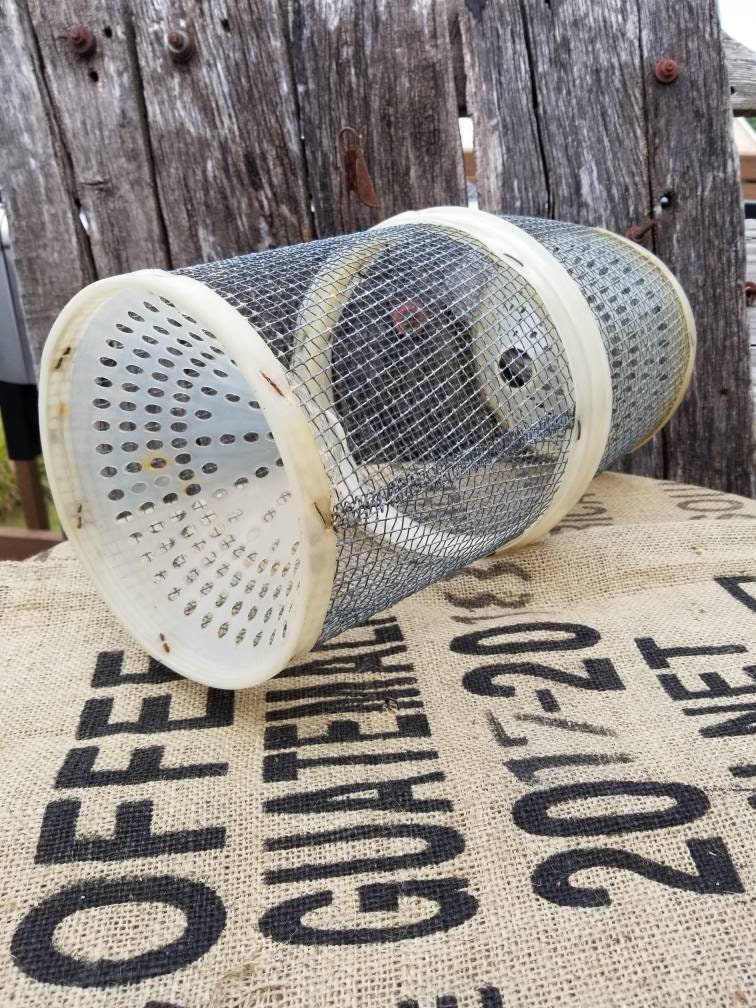 Vintage Minnow Trap Vintage Fishing Equipment Bait Trap Etsy