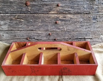 Wood Nail Caddie  Tool Caddie  Hardware Storage
