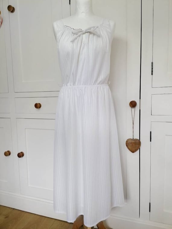 weißes kleid sommer vintage