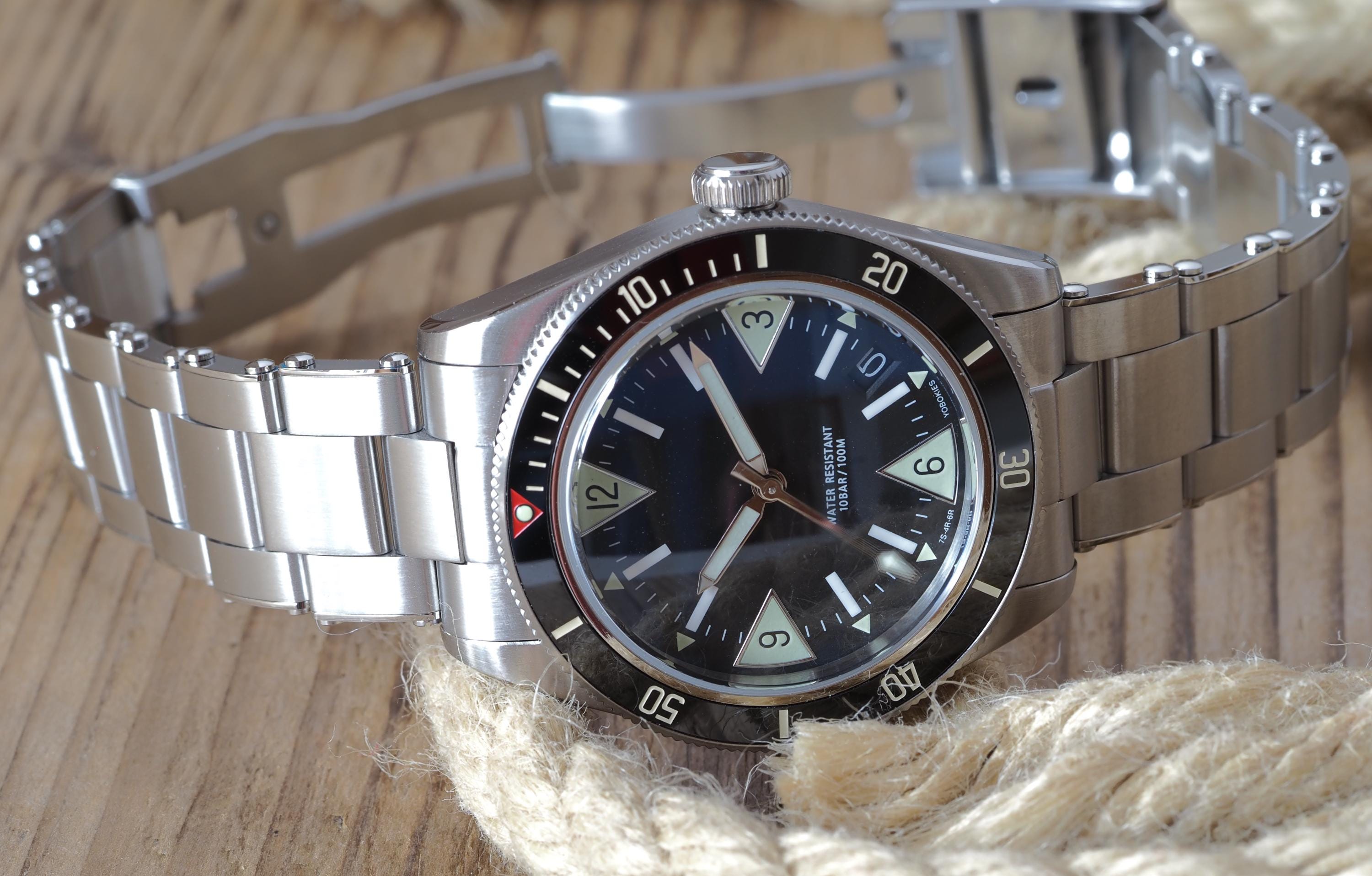 Yobokies Trinity Custom 39mm Automatic Watch - Free Engraving
