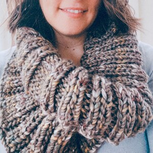 Stretch Ribbed Scarf Pattern