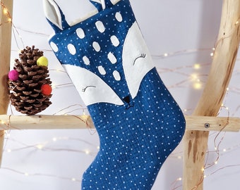 Christmas stocking / Santa stocking DEER MUSSEL