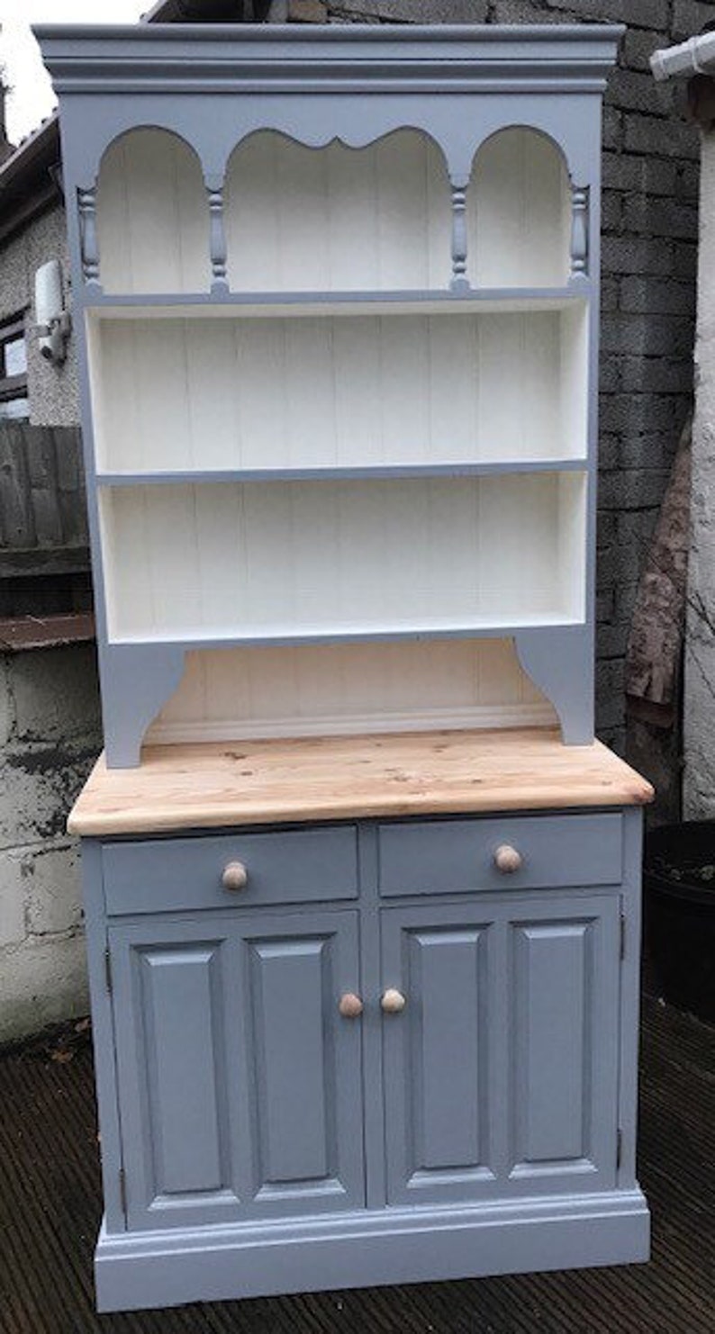 Delightful Painted Pine Dresser Etsy