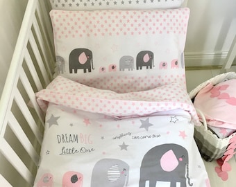 girls cot bed bedding