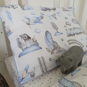 Organic cotton cot bed duvet cover sale
