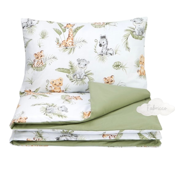 Drap-housse en coton 60x120 SAFARI