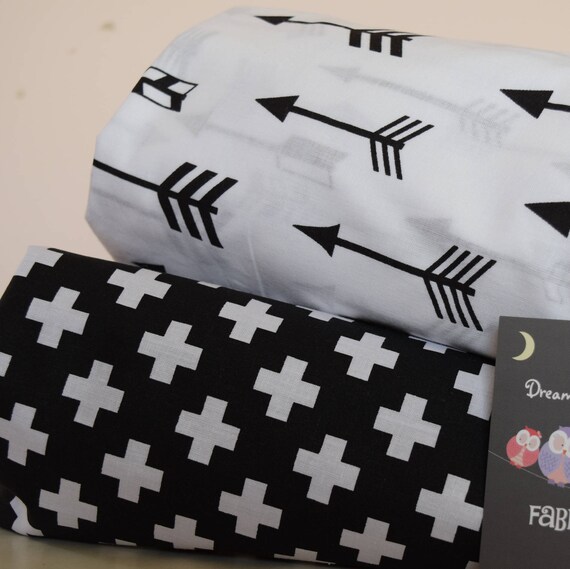 white cot bed sheets