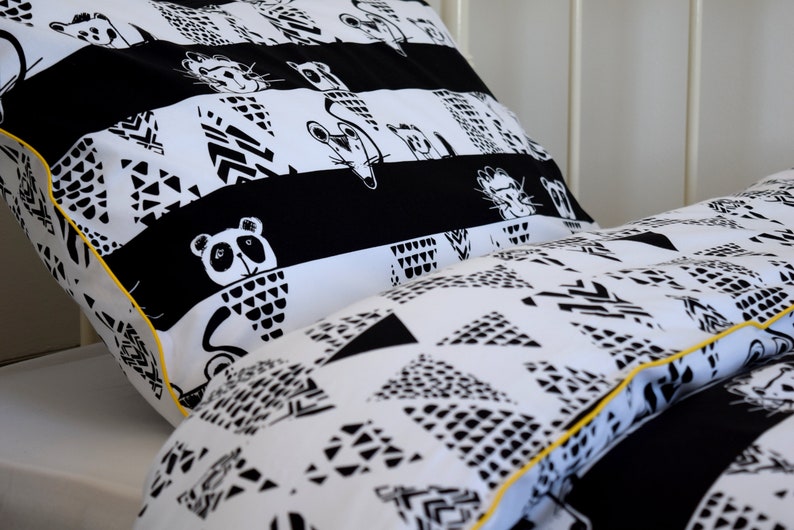 Modern Bedding Monochrome 100 Cotton Children Single Image 0
