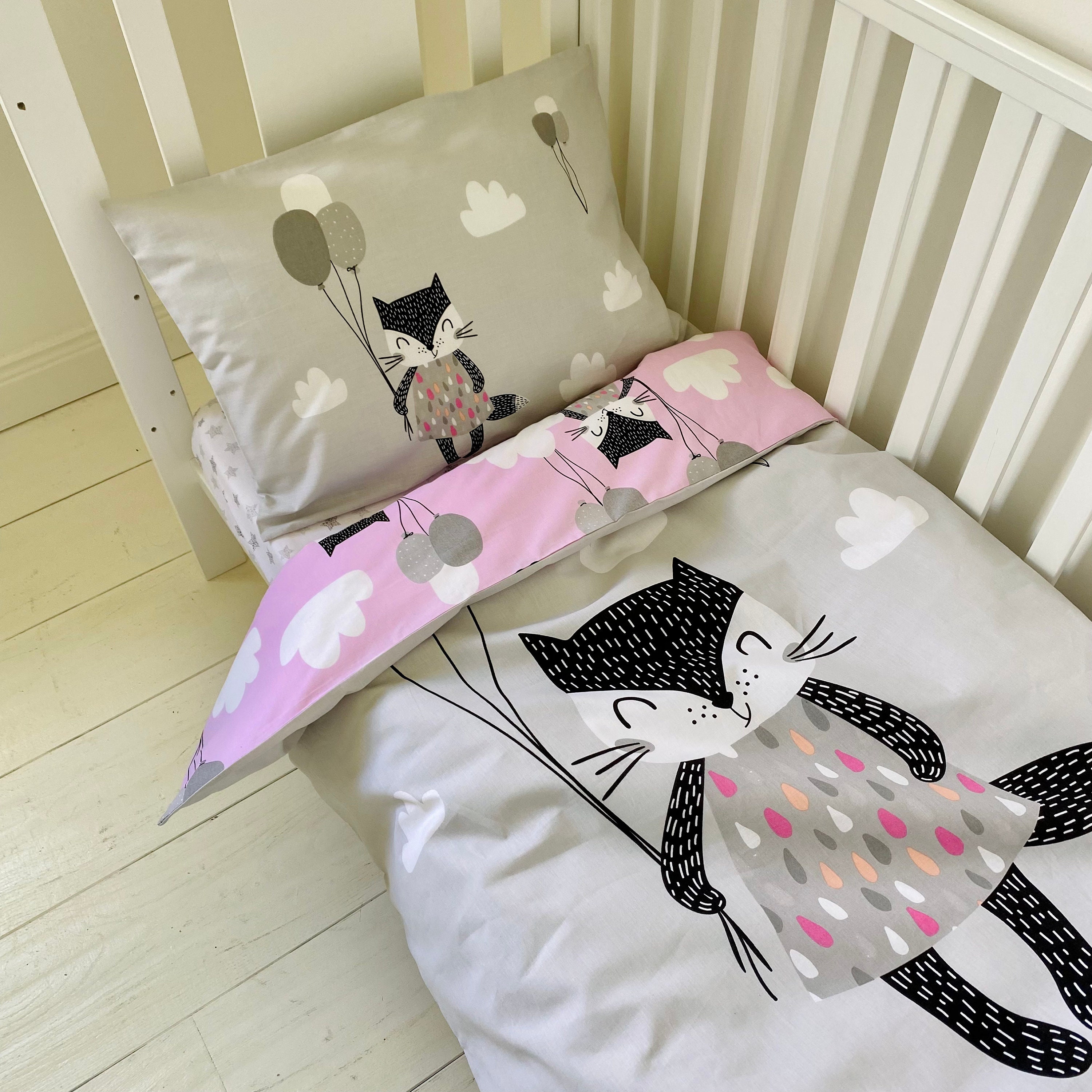 Baby girl cot bedding on sale