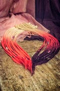 Single ended synthetic braids, ombre blonde-pink-purple accent kit: 12 SE synthetic braids, 25 inches. Shipping to the UK from abroad product logo