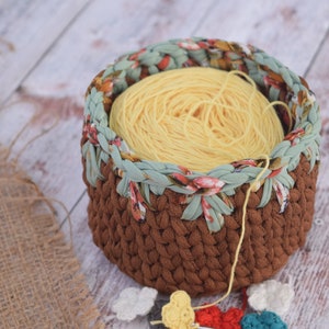 Crochet Basket Pattern and Tutorial DIY Hanging Basket Pattern/ Succulent Planter Pattern/ Crochet Basket Pattern/ Crochet Pod