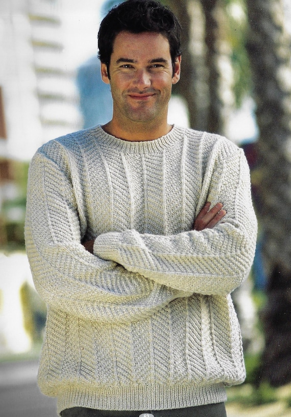 Chevron Sweater Knitting Pattern 