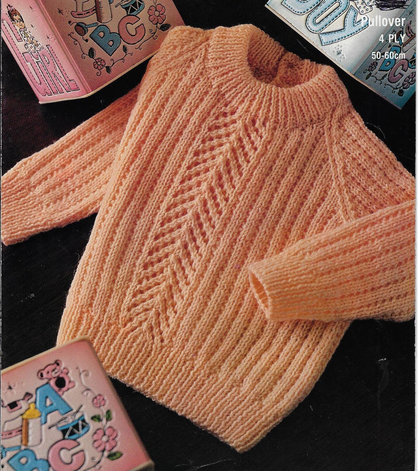 Baby \u0026 Toddler Sweater Knitting Pattern 