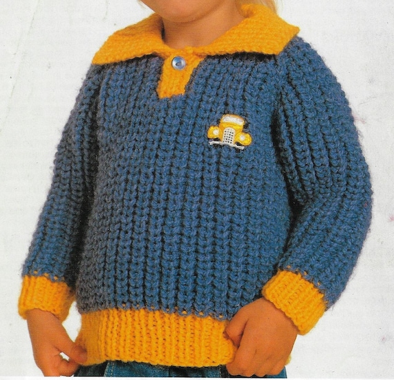 Child's fisherman knit sweater pattern hotsell