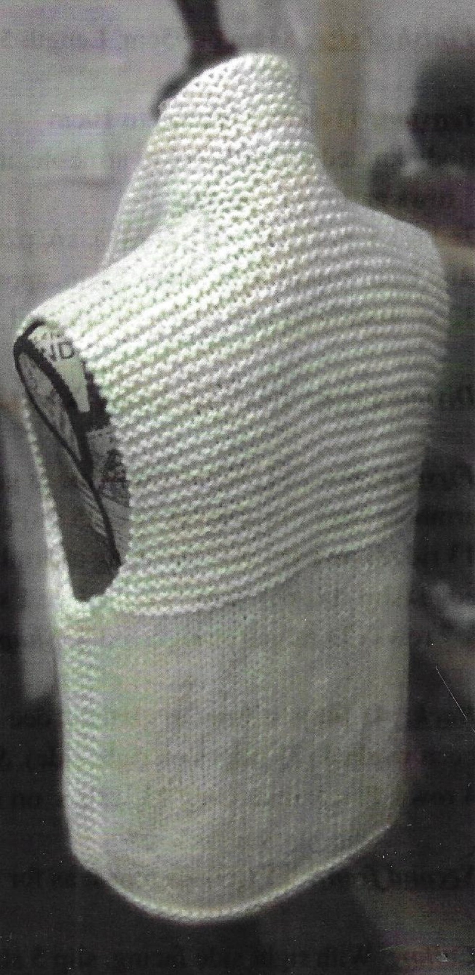 Women's Easy Sleeveless Vest Knitting Pattern 14 Ply Etsy