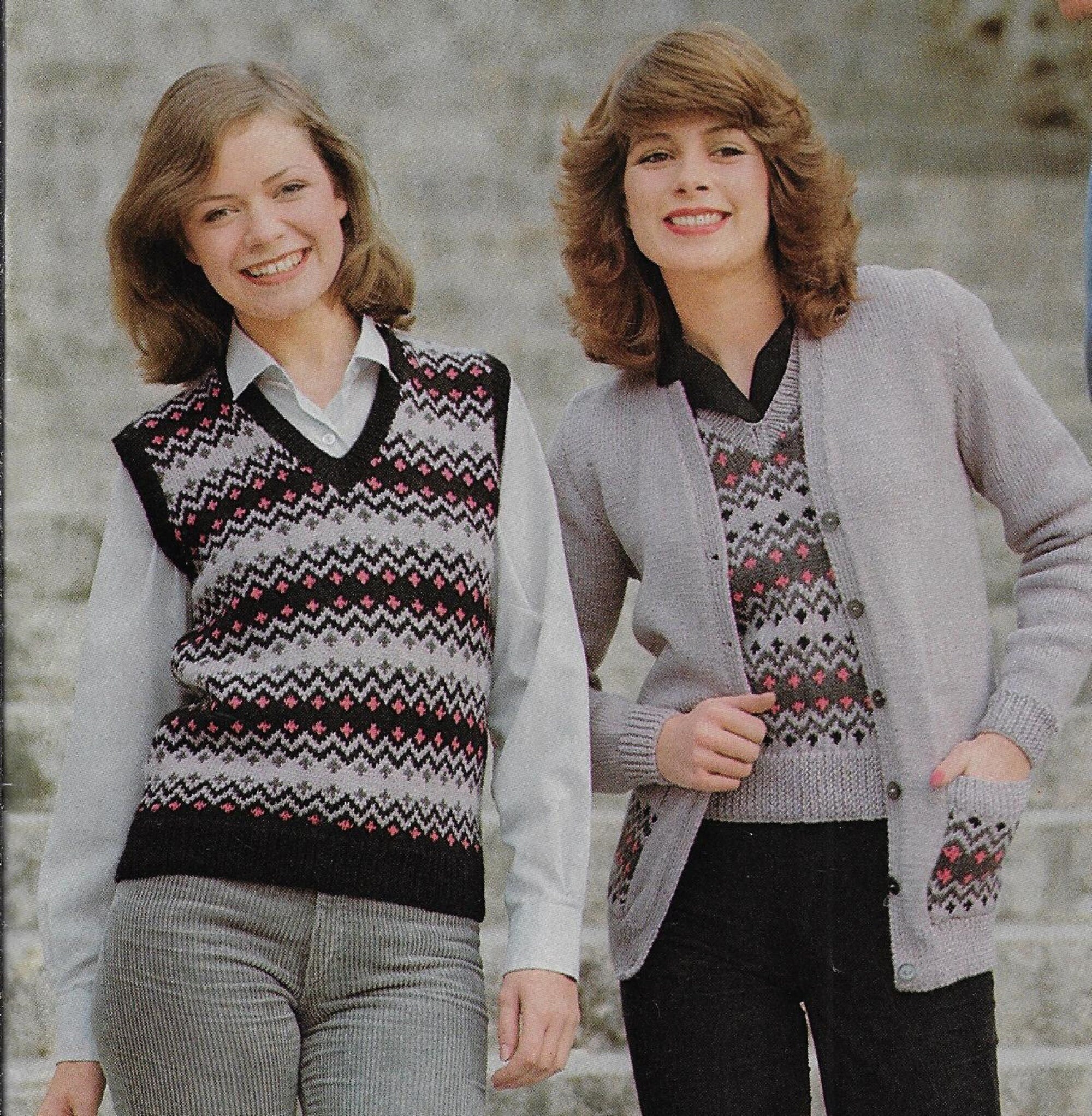 Ladies 70s Twin Set - Etsy
