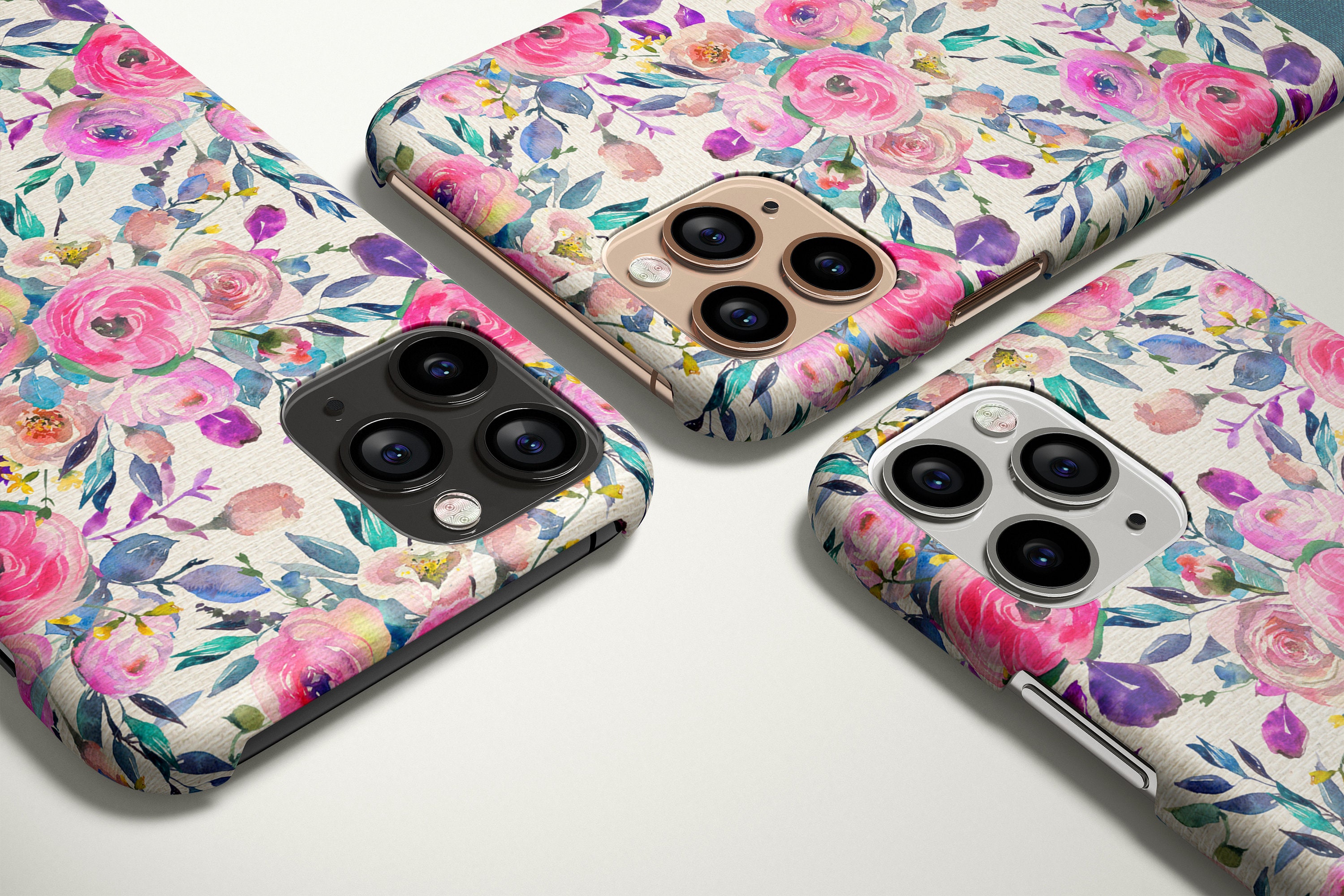 Purple Flowers for Samsung Galaxy S21 S20 S10 Case Fits Ultra | Etsy