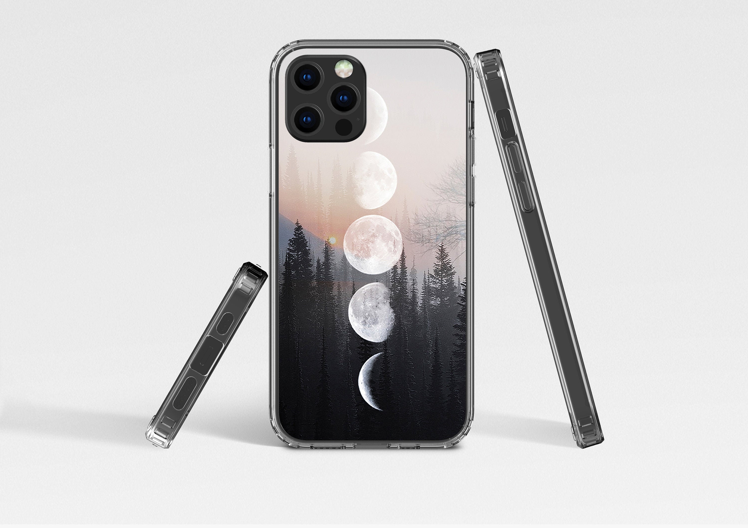 moon-phases-iphone-12-pro-max-clear-case-iphone-11-pro-case-etsy