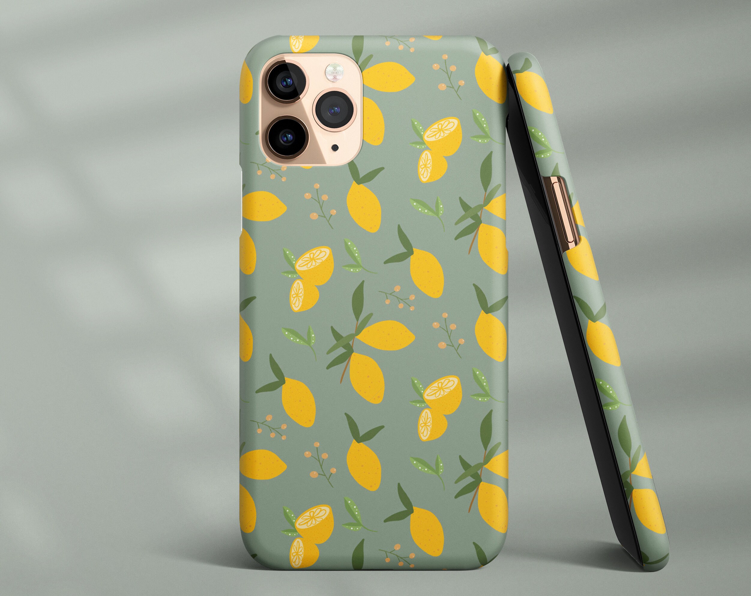 LEMON iPhone Case Available for iPhone 12 iPhone 11 iPhone Etsy