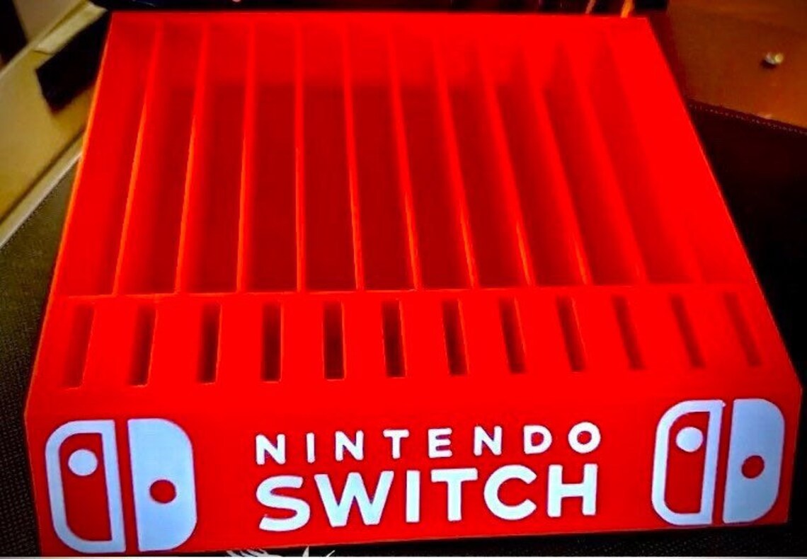 Nintendo Switch Game Storage Display Case/Game Card Holder Etsy