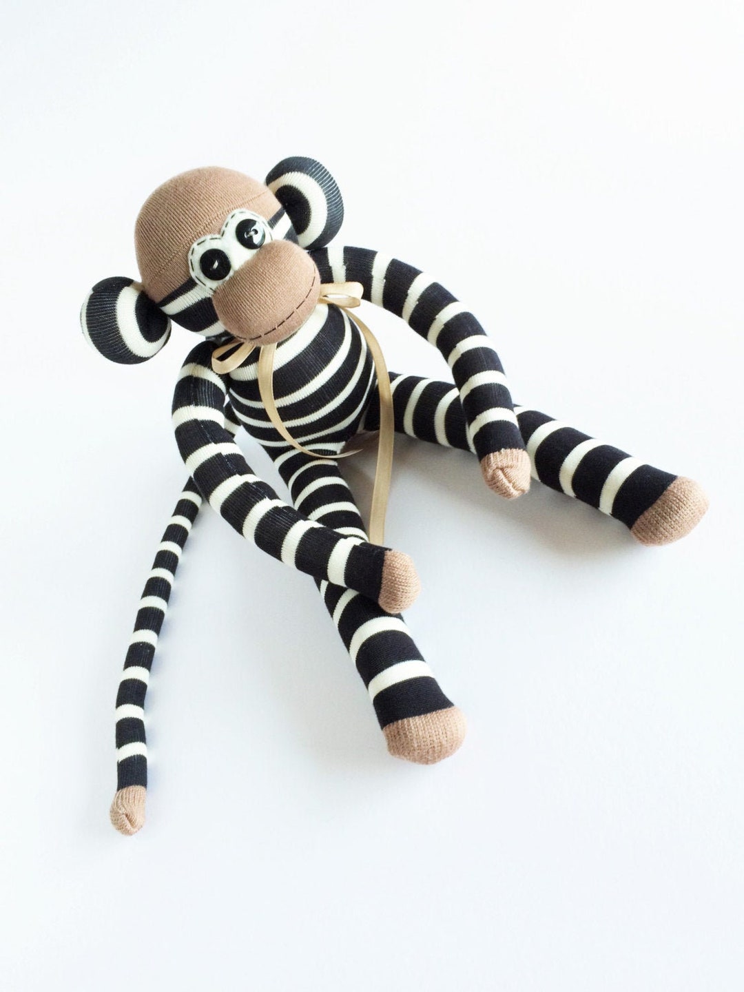 Vintage Inspired Kitchen Towels - Black Stripes – Snuggly Monkey