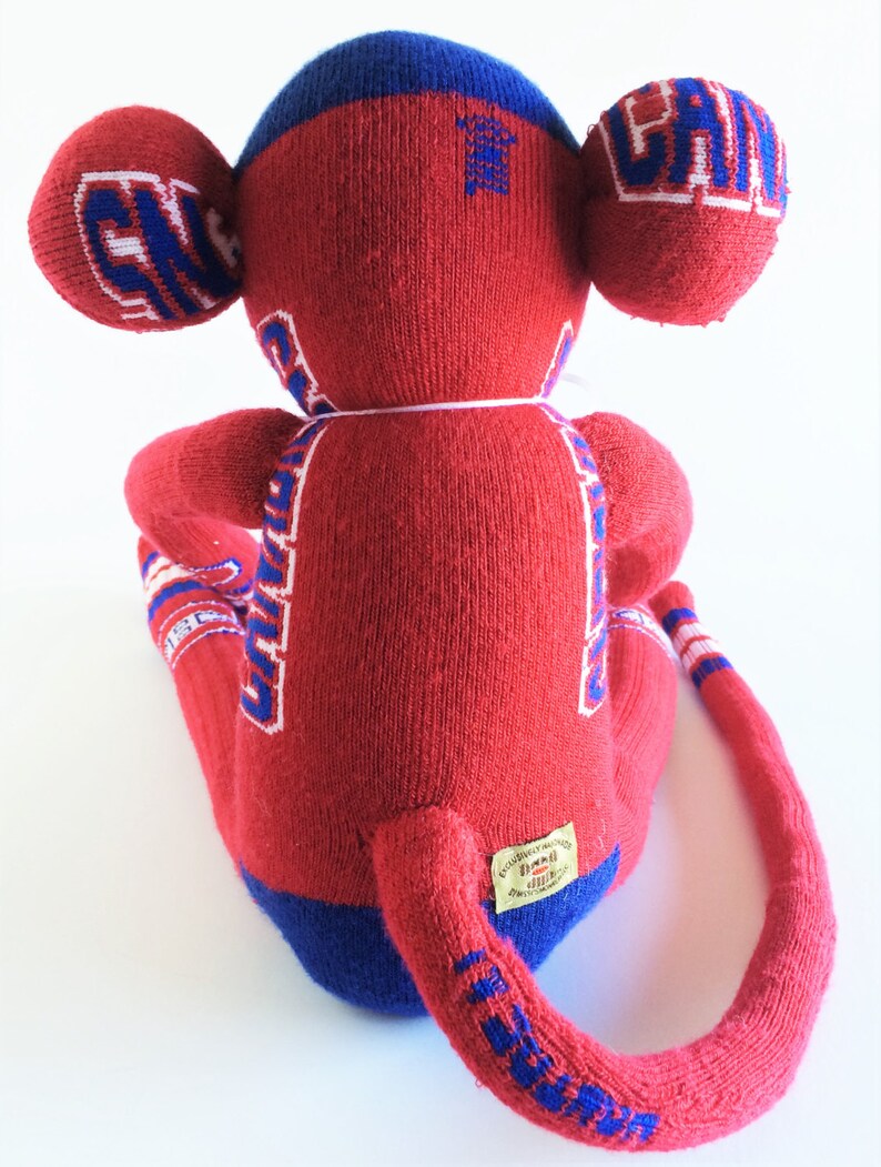 Montreal Canadiens Sock Monkey NHL Canada National Etsy
