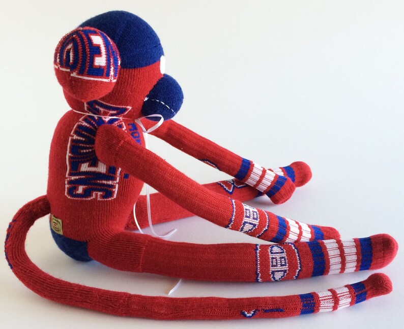 Montreal Canadiens Sock Monkey NHL Canada National Etsy