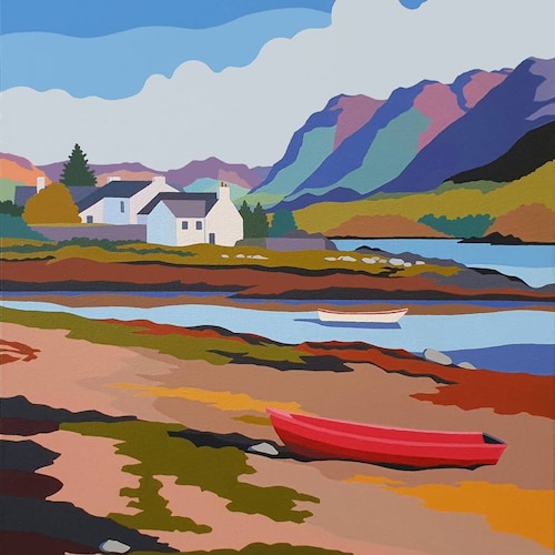 Scotland Print Scottish Gifts Wall Art Mountain Art Etsy UK